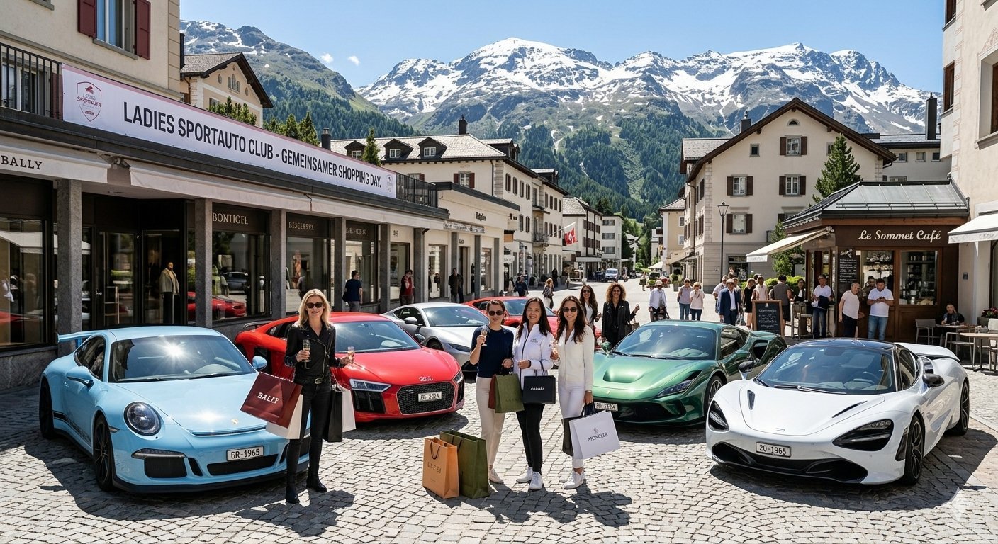 Shoppingtag mit den Clubmitgliedern